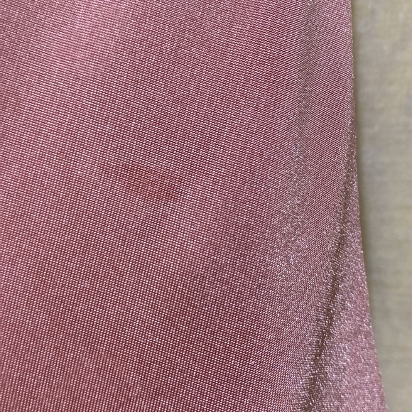 SOPRANO PINK HALTER POLYESTER/SPANDEX ELASTIC SIDE, DRESS SZ S - Picture 2 of 12